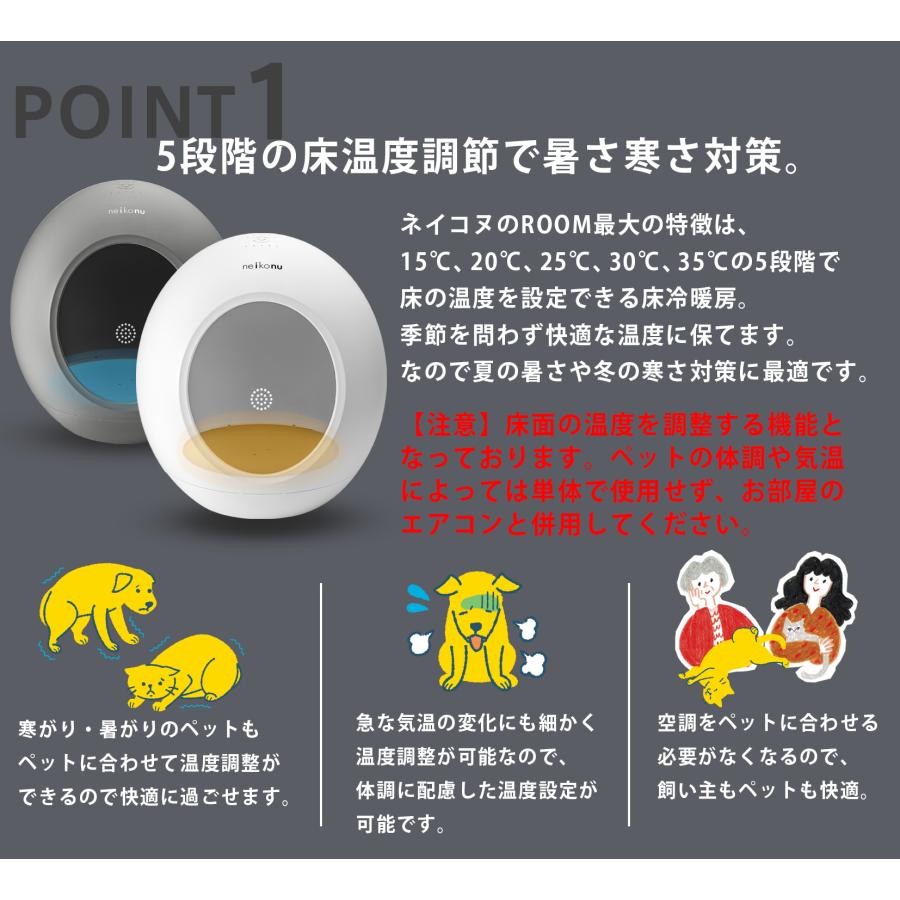 爆買 week最大P27 neikonu ROOM ネイコヌ ルーム 床 暖房 付 ペット