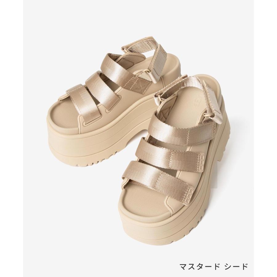 UGG（アグ） UGG PLATFORM SANDALS 厚底サンダル GOLDEN RISE