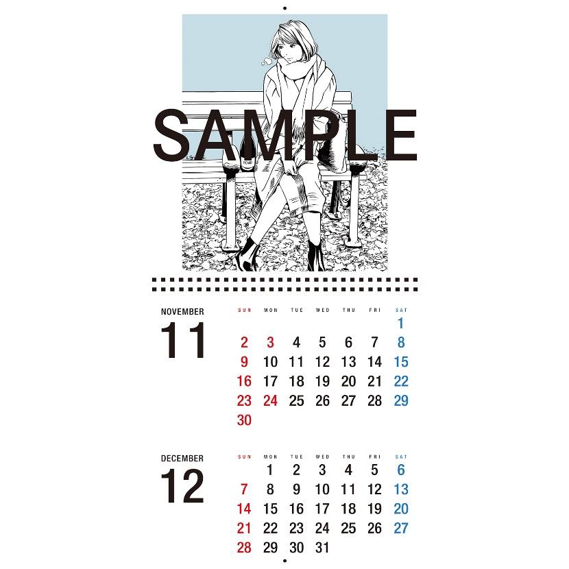 2025年 リアルワインガイド×江口寿史 オリジナルカレンダー : ワイン