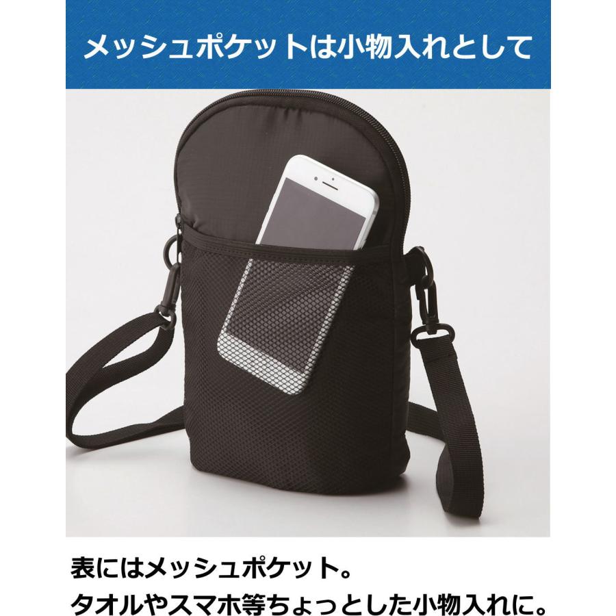 保冷 ひんやり続く ショルダーポーチ ショルダーバッグ ペットボトル