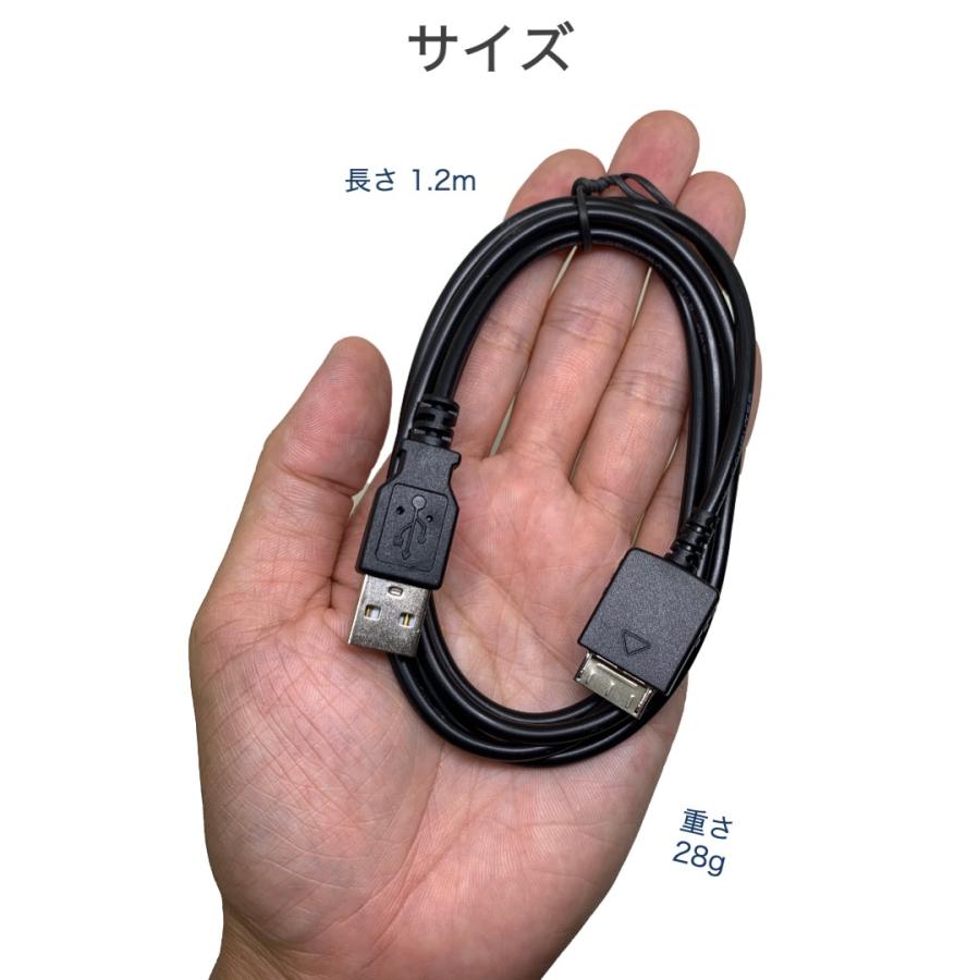 ウォークマン 充電ケーブル WM-PORT 長さ1.2m WALKMAN NWZ-845 など