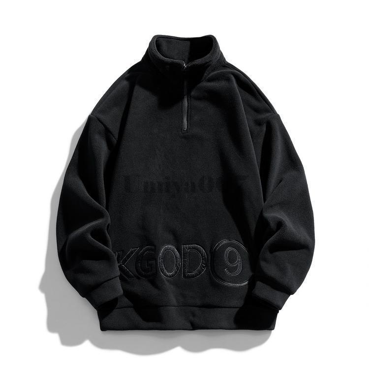 爆買 トレーナー 裏ボア フリーストレーナー ハーフジップ トップス