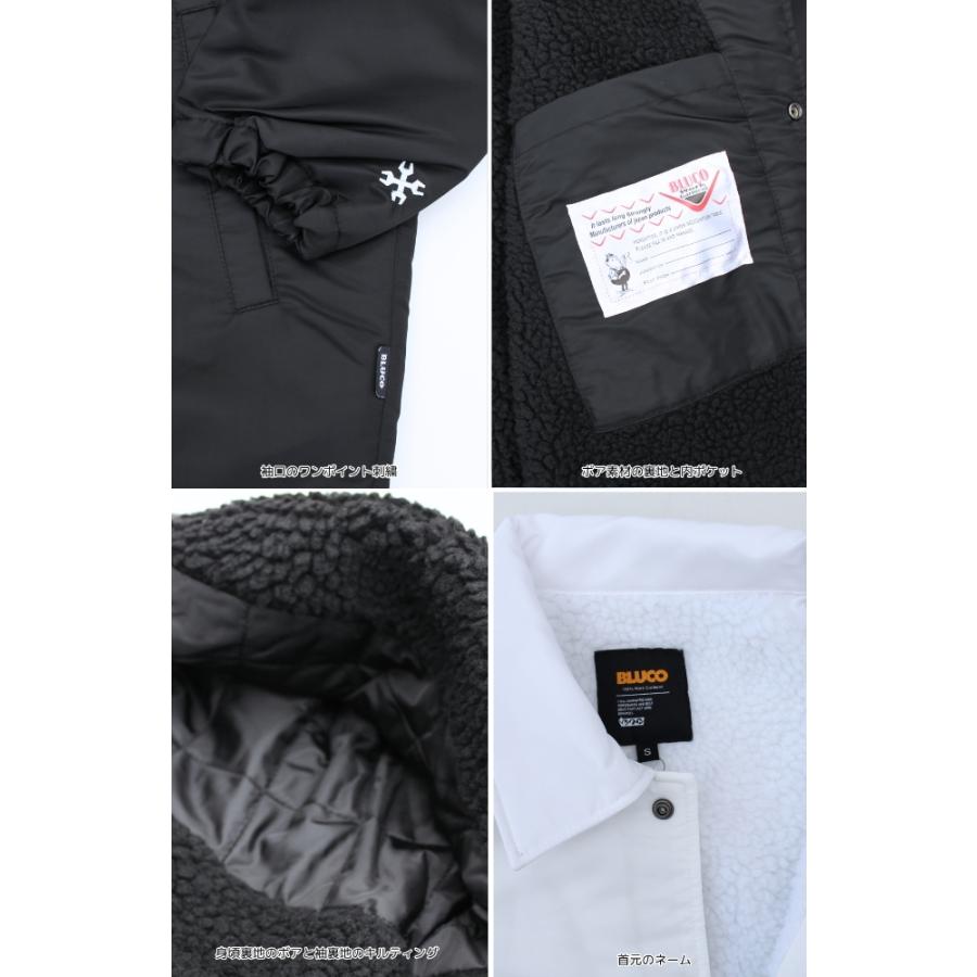 BLUCO（ブルコ） セール ボアコーチジャケット Artwork by DISKAH