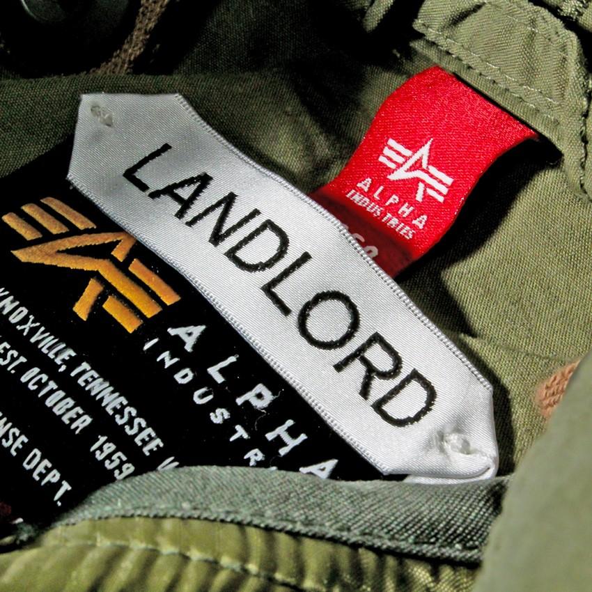 LANDLORD NEW YORK (ランドロード) MODEL PLANE FISHTAIL COAT (GREEN