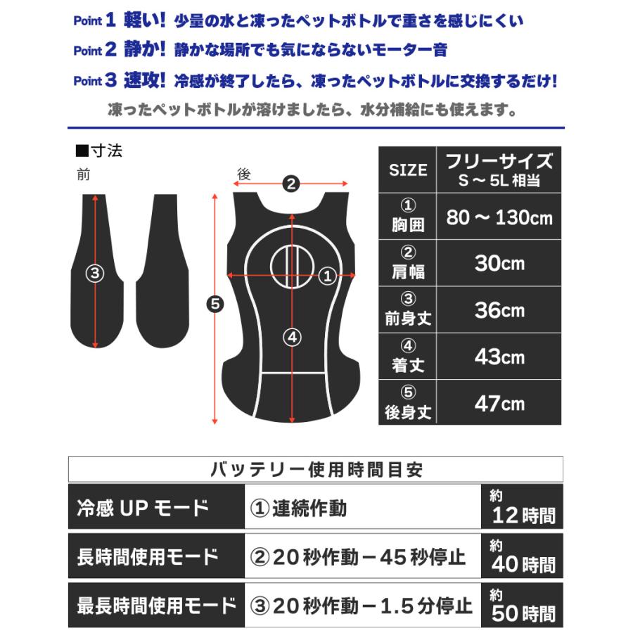 P3倍／ 数量限定・特価 ユニワールド 7790 水冷ベスト PRO 冷水ベスト