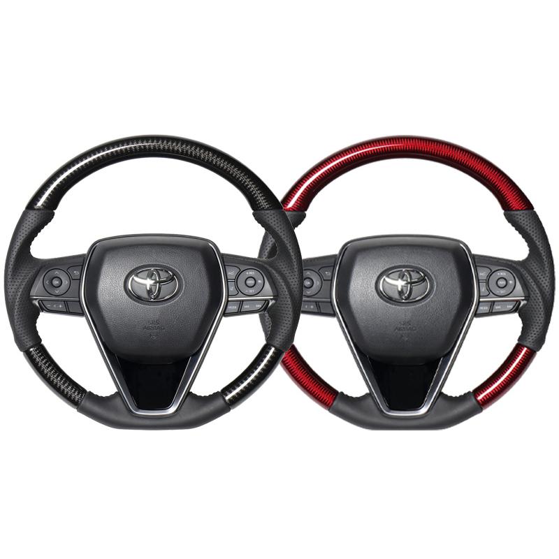 REAL]210系 カローラ(R1/9〜)用レアルステアリング_カーボン&レザー