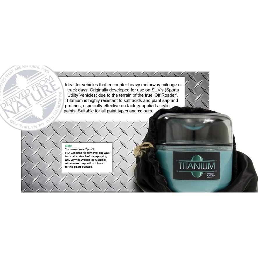 ZYMOL ザイモール Titanium Glaze チタニウムグレイズ ハンドメイド Z