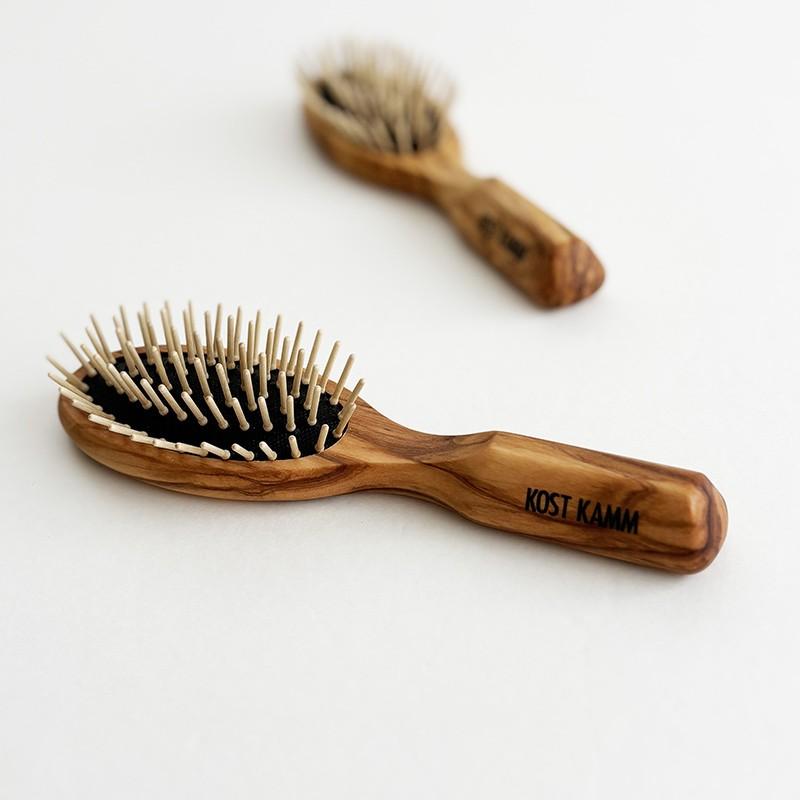 KOST KAMM コストカム ヘアブラシ 17.5cm オリーブウッド 木製 ドイツ