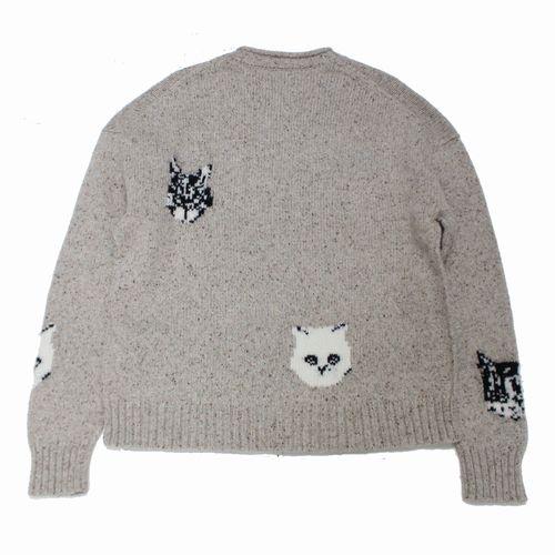Acne Studios アクネ ストゥディオズ 24AW CAT JACQUARD JUMPER