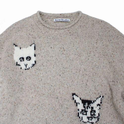 Acne Studios アクネ ストゥディオズ 24AW CAT JACQUARD JUMPER