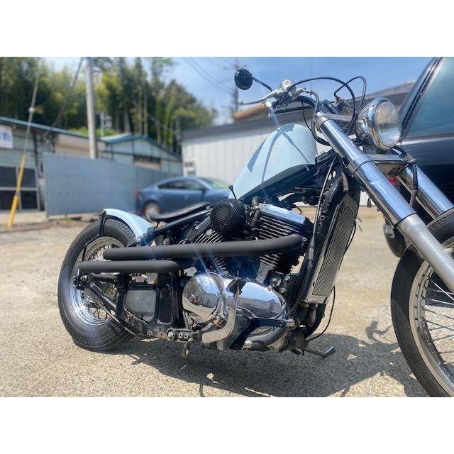 バルカン400/800 ショットガンマフラー : UniversalCustomChoppers