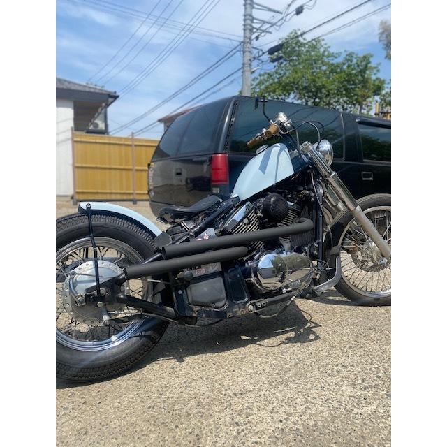 バルカン400/800 ショットガンマフラー : UniversalCustomChoppers