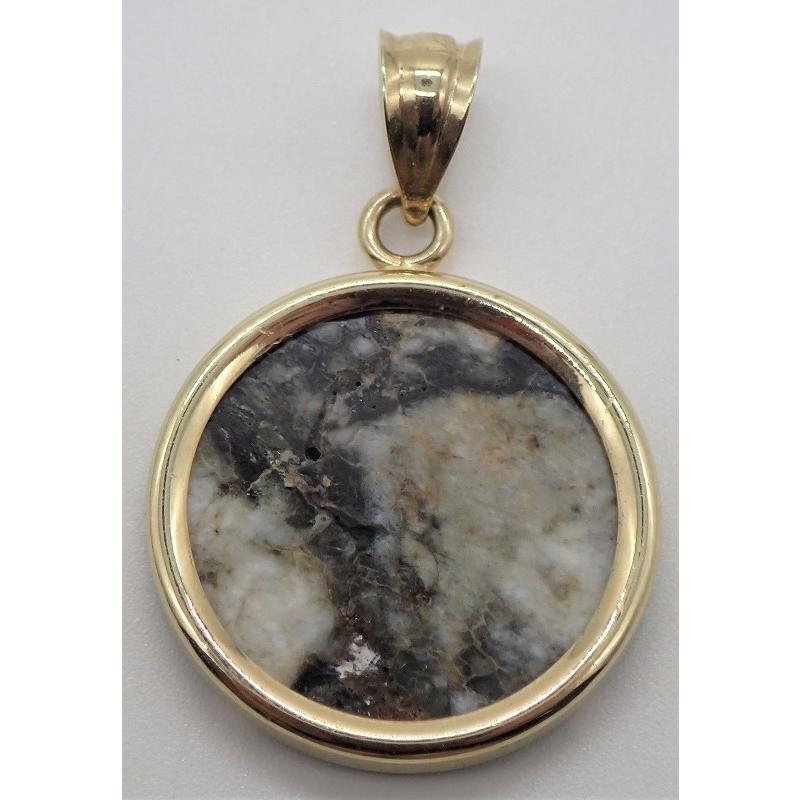 通販限定】月の隕石ペンダント（小）Touat 005 K14仕上げ ルナー