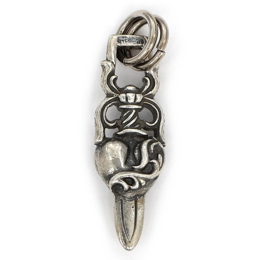 名東】クロムハーツ ネックレストップ ペンダントトップ ダガーハート