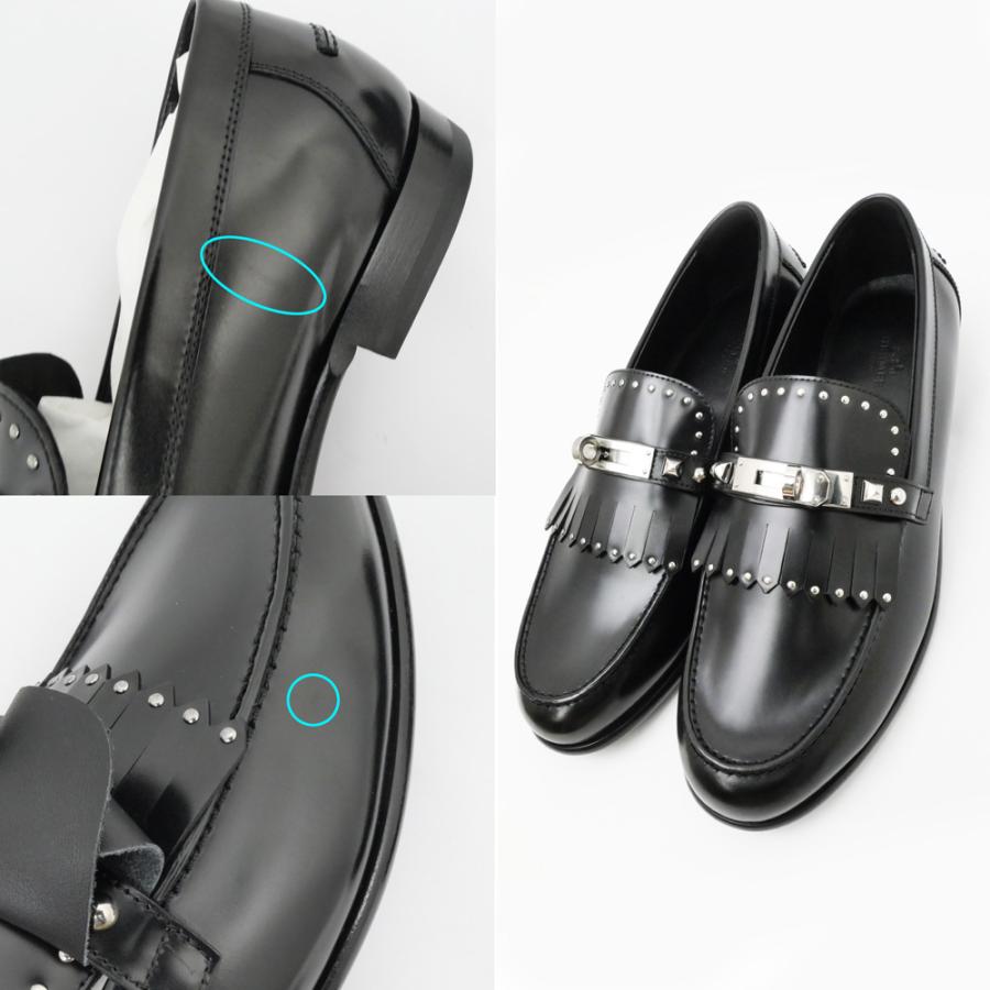 名東】エルメス デスタン モカシン ローファー H242095Z サイズ 38 1/2