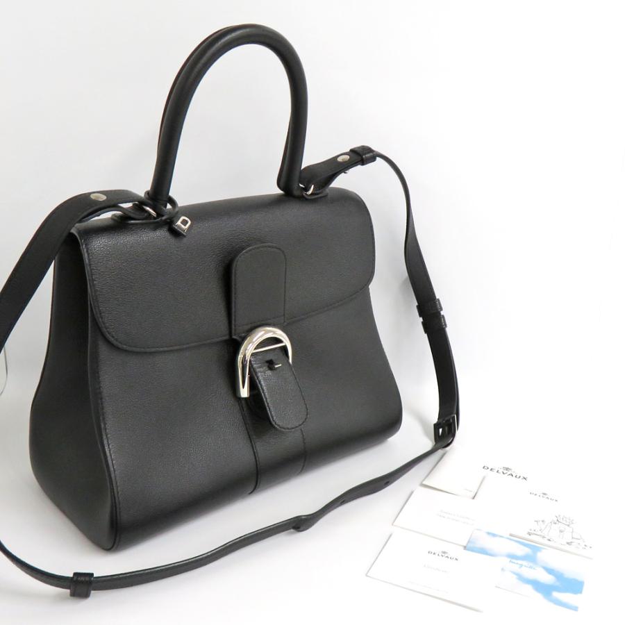 名古屋】デルヴォー ブリヨンMM ブラック シルバー金具