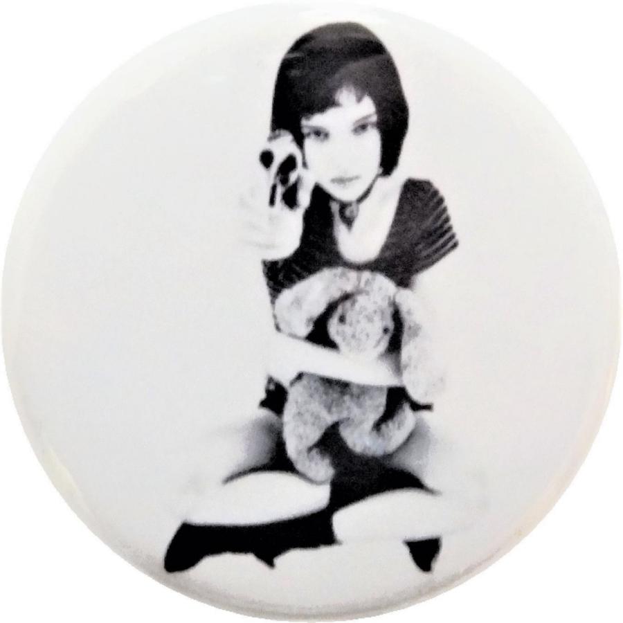 レオン 音楽 シネマ 缶バッジ （安全ピンタイプ直径38mm） : うえき