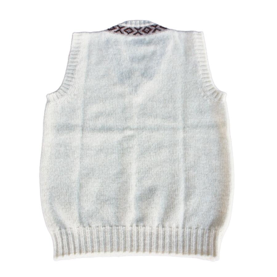 JAMIESON'S ジャミーソンズ FAIR ISLE V-NECK VEST フェアアイル V