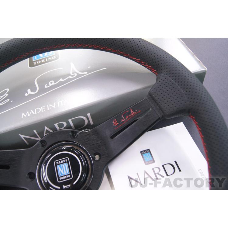 限定品 正規品 NARDI SPORTS ステアリング TYPE A 340 RED ブラック