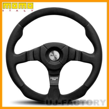 正規品 MOMO ステアリング FIGHTER EVO LEATHER 35φ (350mm