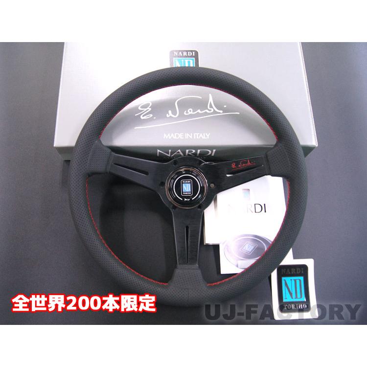 限定品 正規品 NARDI SPORTS ステアリング TYPE A 340 RED ブラック