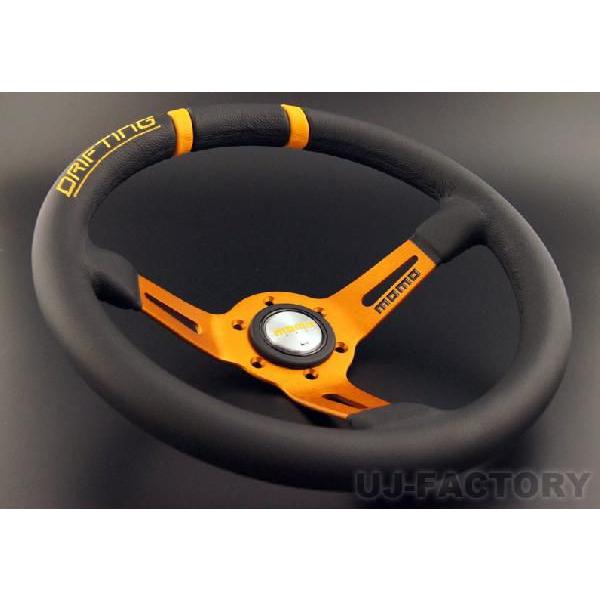 正規品 MOMO ステアリング DRIFTING（ドリフティング） オレンジ