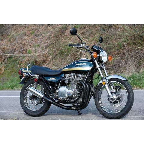 MRS ショート管マフラー KAWASAKI Z1 (Z900) / Z2 (Z750RS) 手曲げ