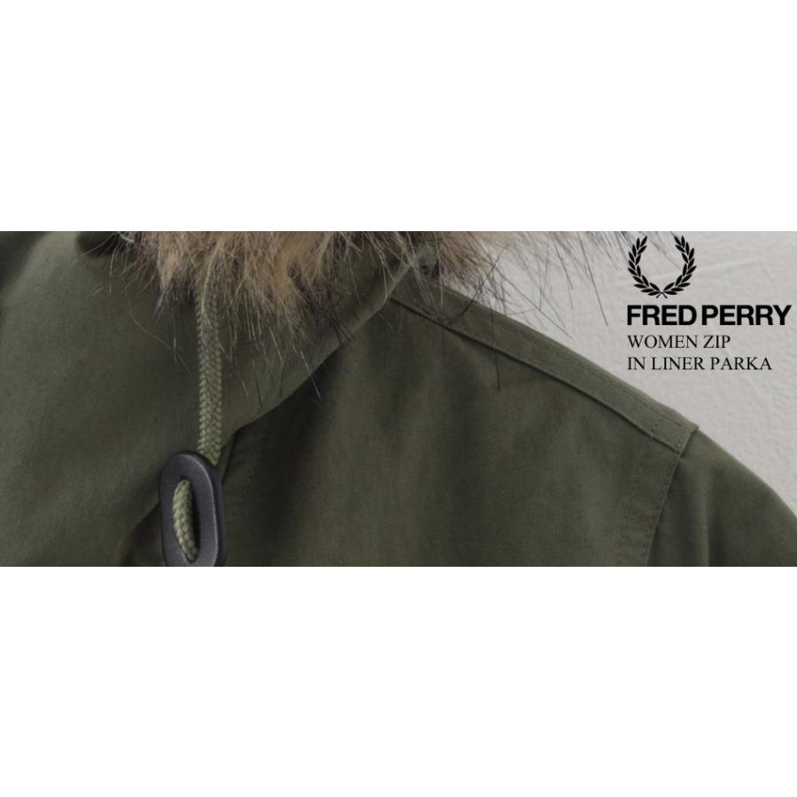 FRED PERRY（フレッドペリー） レディース モッズコート フィッシュ