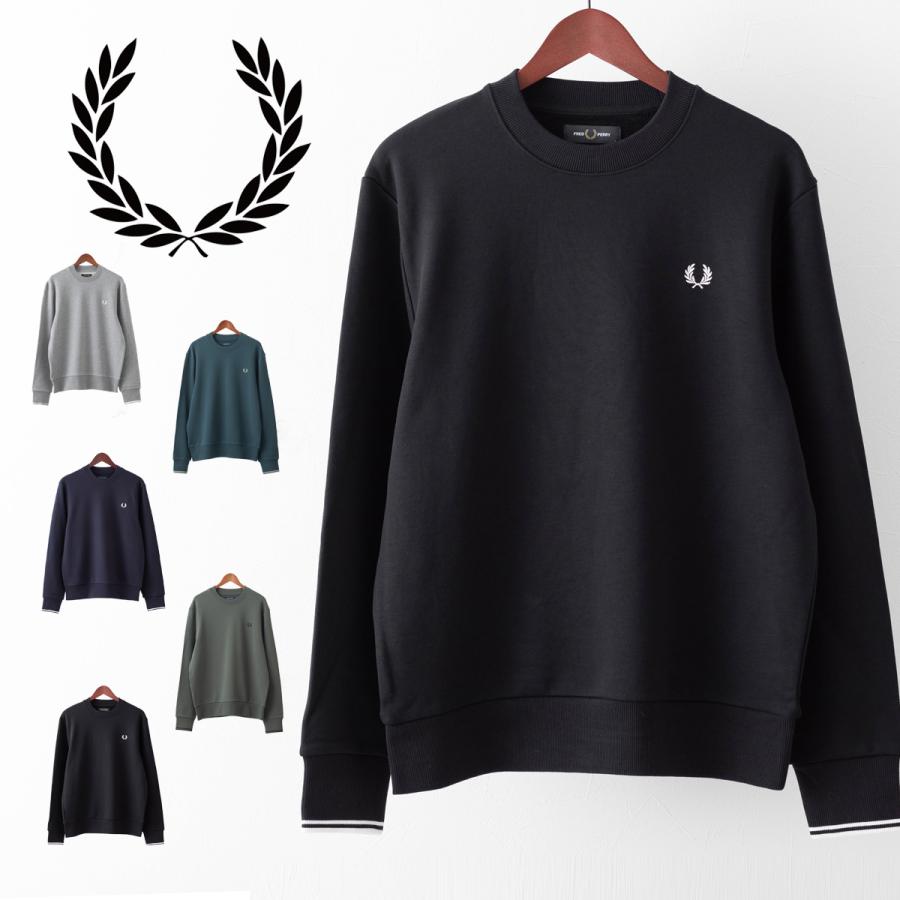 FRED PERRY（フレッドペリー） メンズ スウェット トレーナー 長袖