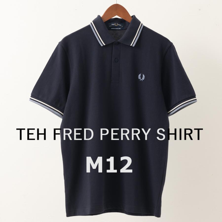 FRED PERRY（フレッドペリー） ポロシャツ Fred Perry M12 ホワイト