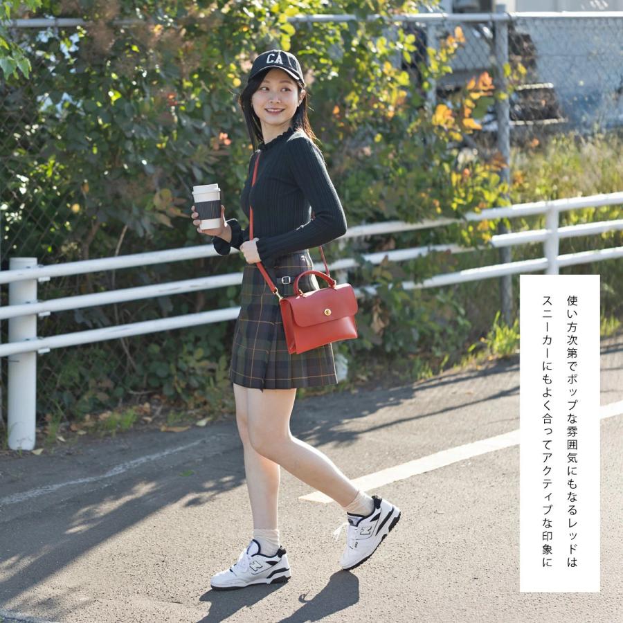 MIMI BERRY ミミベリー 本革レザー ショルダー バッグ フラップ形状