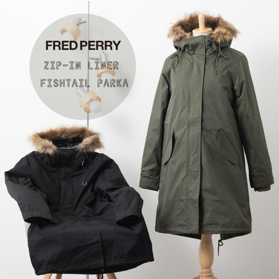 FRED PERRY（フレッドペリー） レディース モッズコート フィッシュ