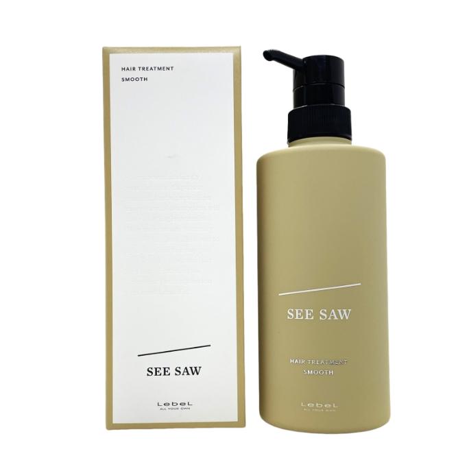 SEE/SAW セット品 ヘア＆スキャルプシャンプーS スムース 500ml＆ ヘア