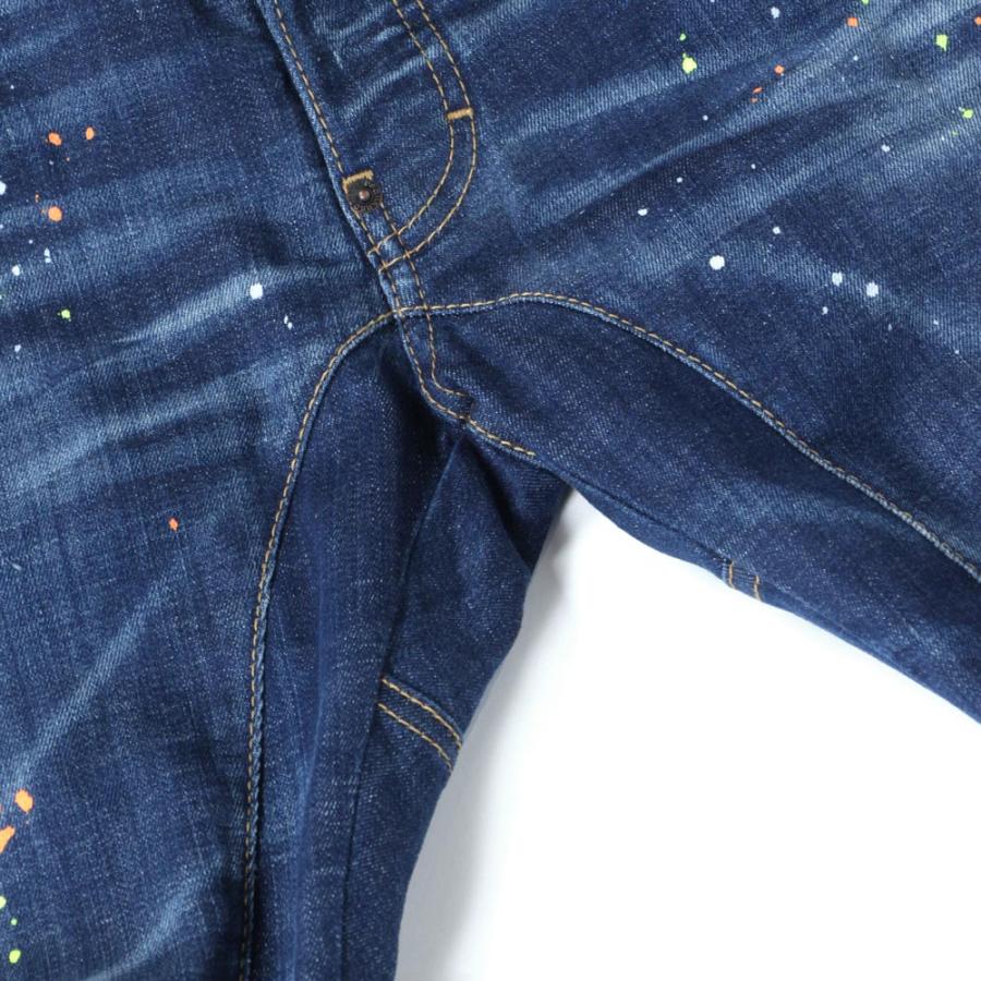 DSQUARED2（ディースクエアード） メンズ デニムパンツ TIDY BIKER