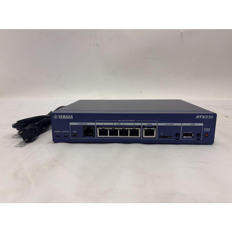 YAMAHA（ヤマハ） 【 中古 】YAMAHA RTX830 ギガアクセスVPNルーター