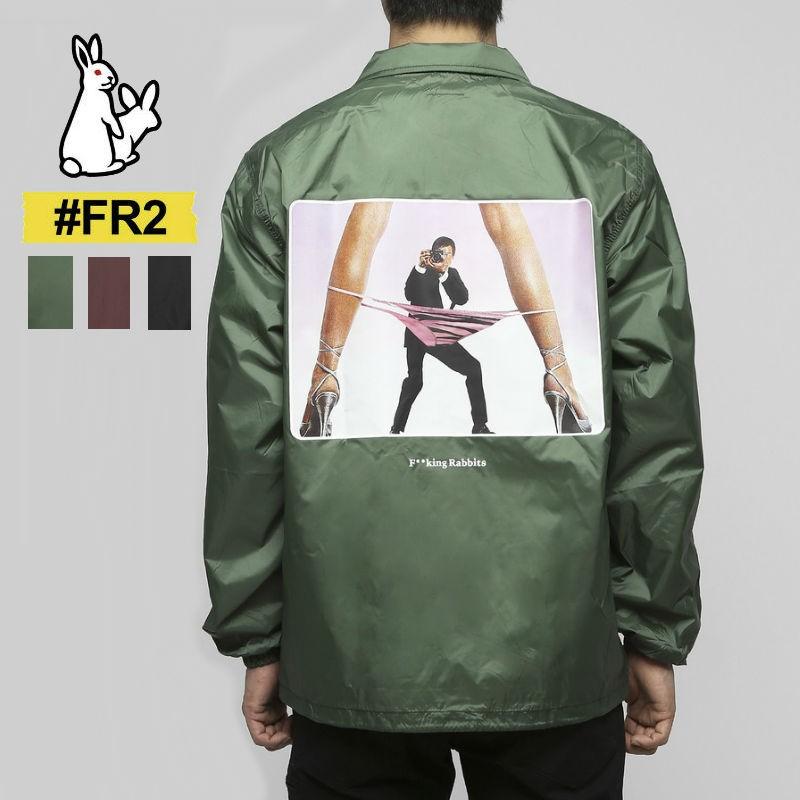 FR2 エフアールツー Spy Nylon Coach Jacket ナイロンコーチジャケット
