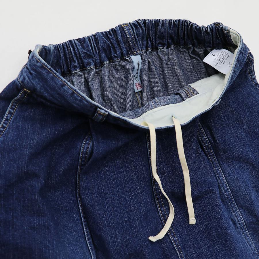 Brocante ブロカント トヌーパンツ ソフトデニム ユーズドデニム