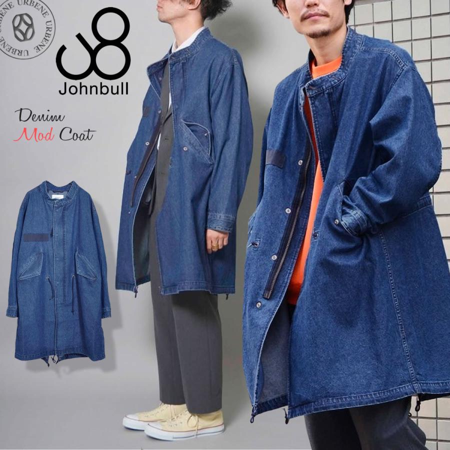 Johnbull（ジョンブル） メンズ アウター ユーズド加工 デニムモッズ