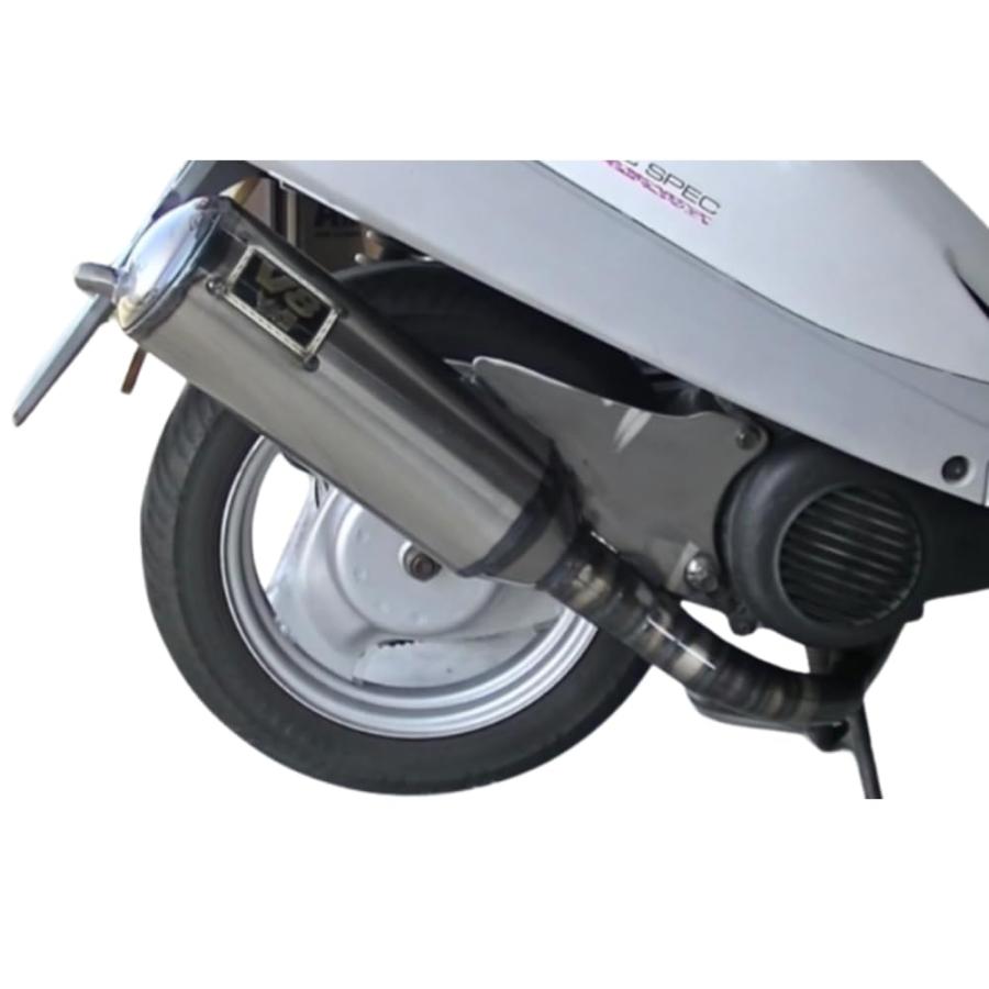 ヤマハ 用 ジョグ V8 チャンバー マフラー 3KJ 3YK 3XY アプリオ SA16J