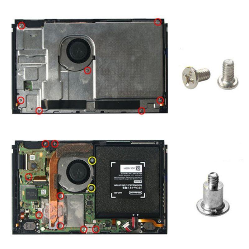 互換品]Switch本体用 ネジセット 修理パーツ【ニンテンドースイッチ