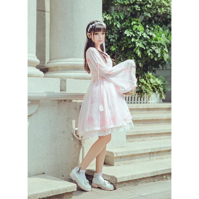 ワンピース ロリータドレス 羽織 ゴスロリワンピース 可愛いお姫様