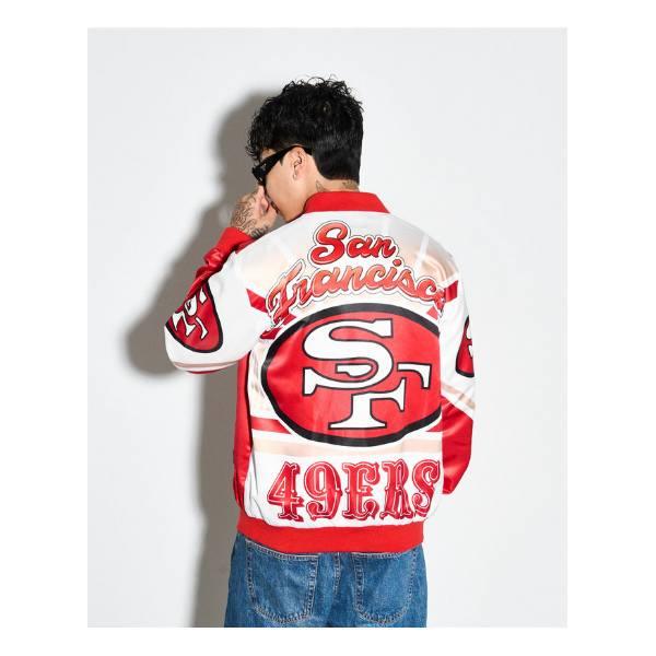 Chalk Line チョークライン NFL公式 アメフト メンズ スタジャン