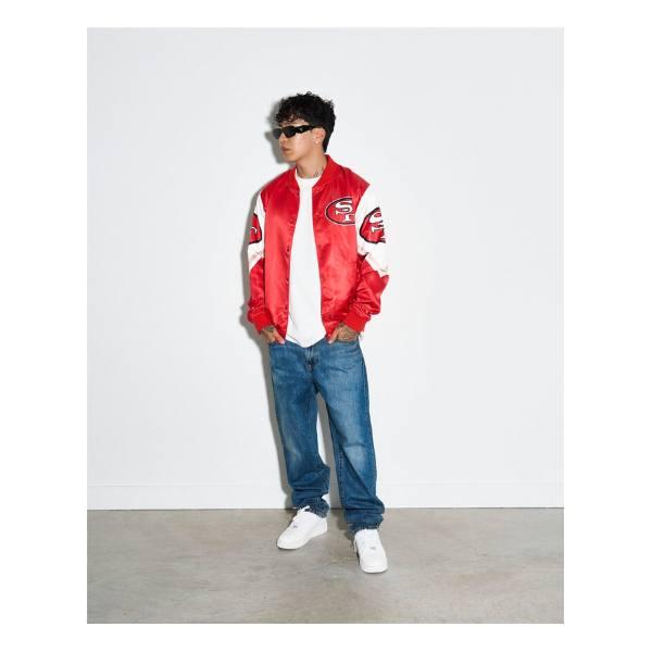 Chalk Line チョークライン NFL公式 アメフト メンズ スタジャン