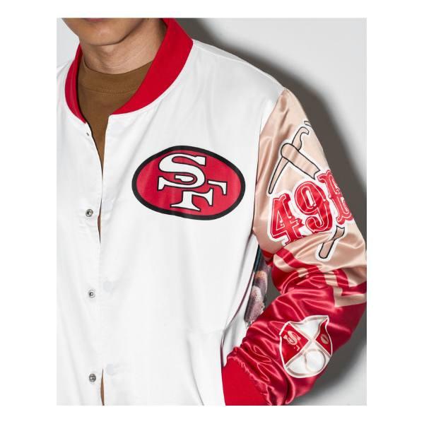 Chalk Line チョークライン NFL公式 アメフト メンズ スタジャン