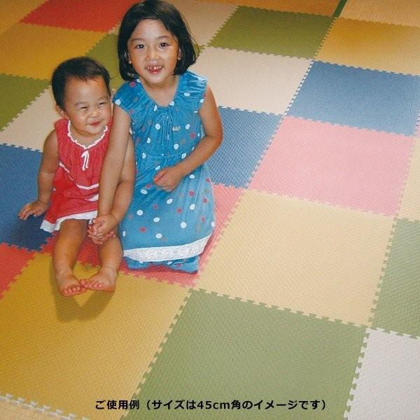 ジョイントマット 大判 厚手 90cm 正方形 防炎 撥水 抗菌 SIAAマーク