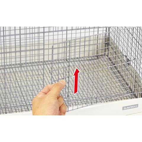 三晃商会 サンコー イージーホーム 60 ローメッシュ WH（ホワイト