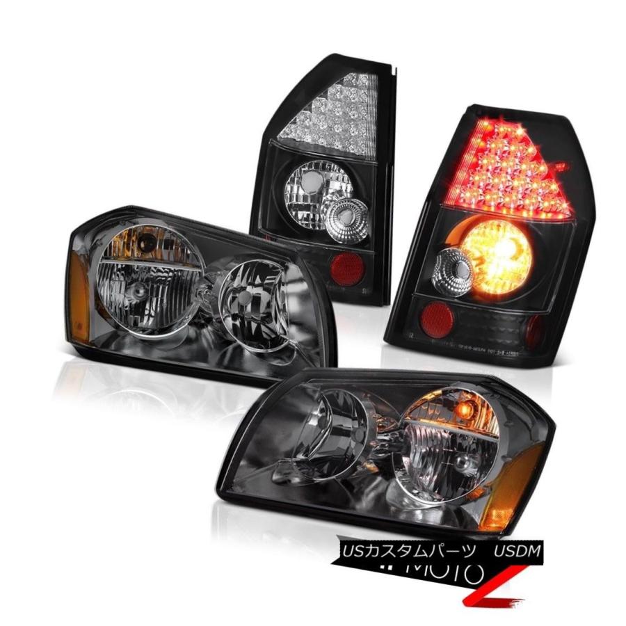 ヘッドライト 05 06 07ダッジマグナムRtテールブレーキライトスモーク