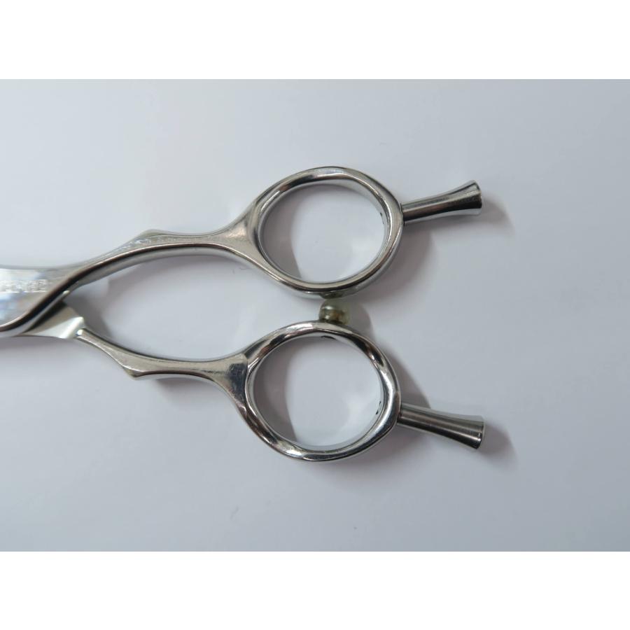 Cランク 島理研 SHEEMA Hi-TEC ハイテック R-slider 60シザー 美容師