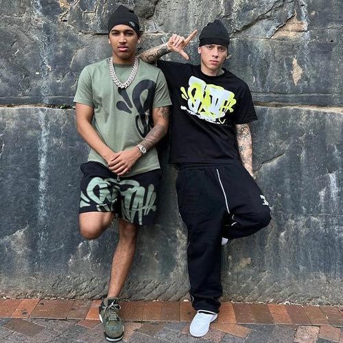 SYNA WORLD OG SKULL CAP 【BLACK x GREY】 シナワールド スカル