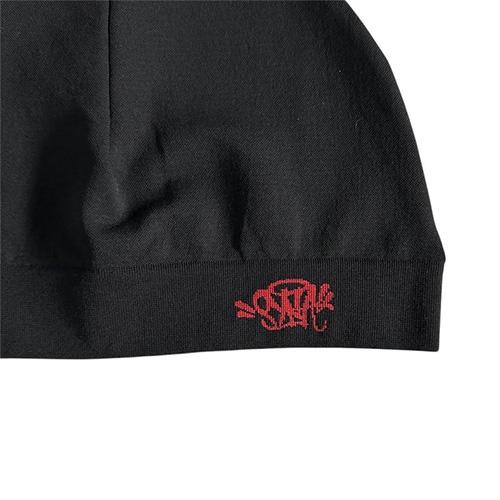 SYNA WORLD OG SKULL CAP 【BLACK x RED】 シナワールド スカル